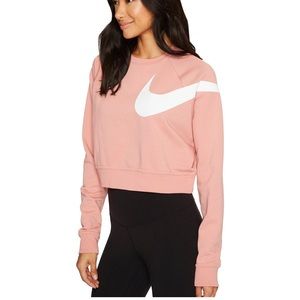 Nike Dry Versa Long Sleeve Crop Training Shirt